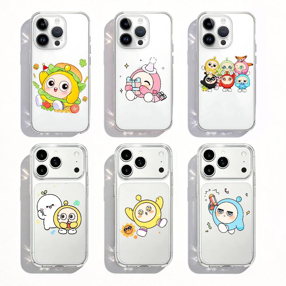 Party Games Phone - Роскошный мягкий прозрачный чехол-бампер E-Eggy Party