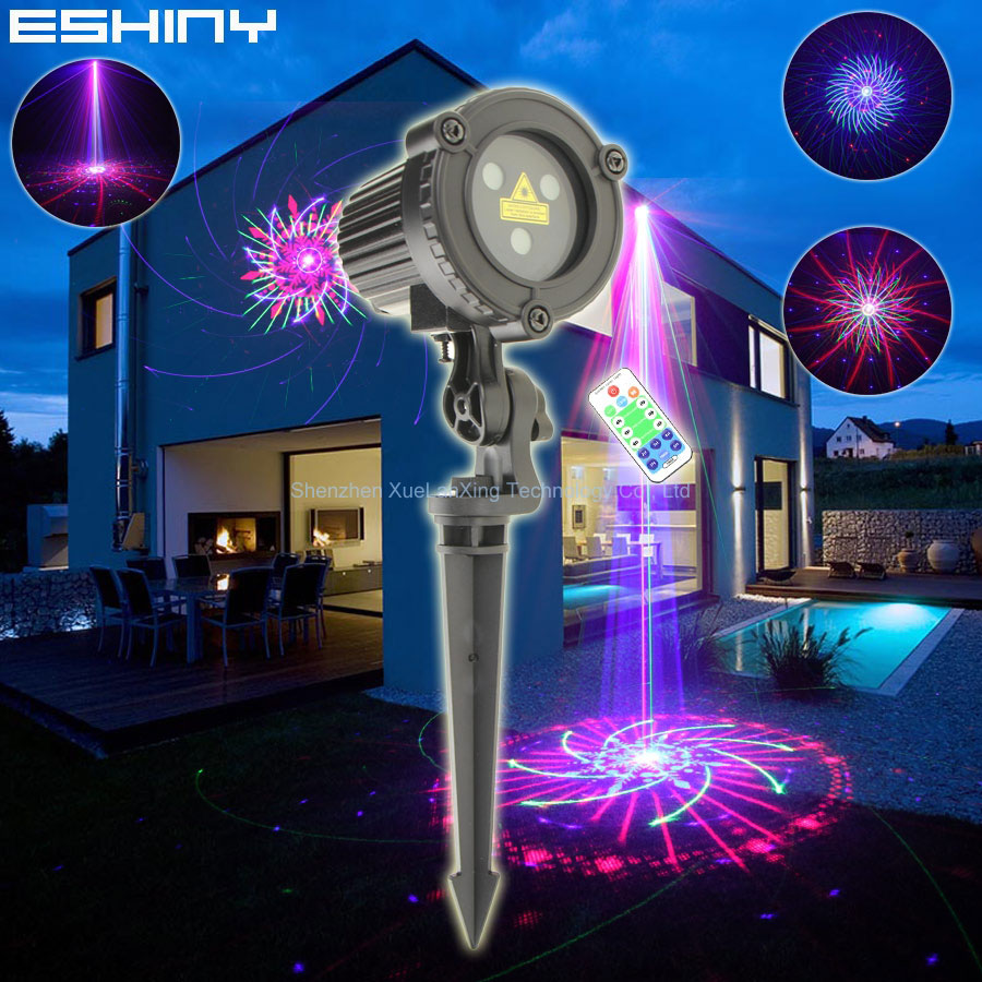 Games Garden Party - Лазерный ландшафт ESHINY RGB, проектор с