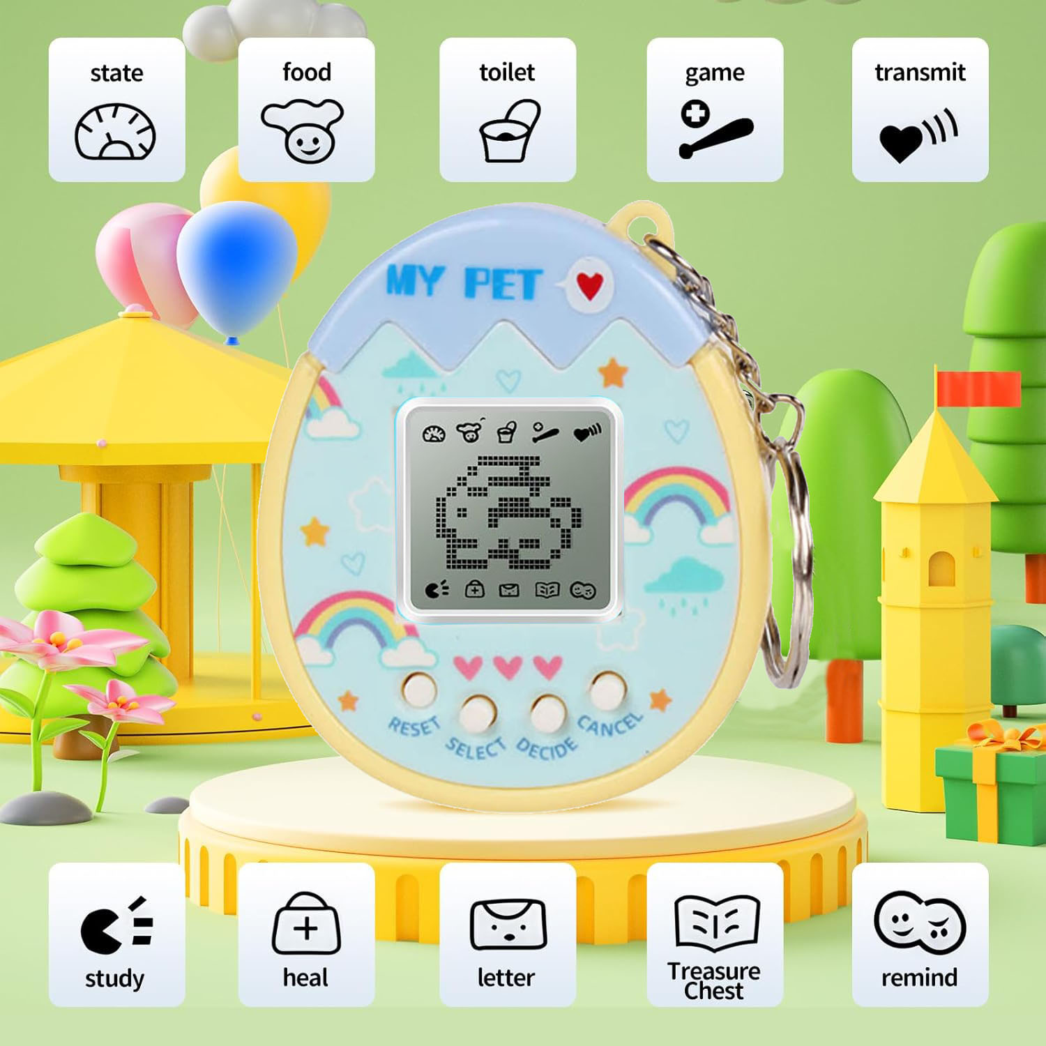 Party Games Phone - Интерактивная игрушка Digital Pet - виртуальные