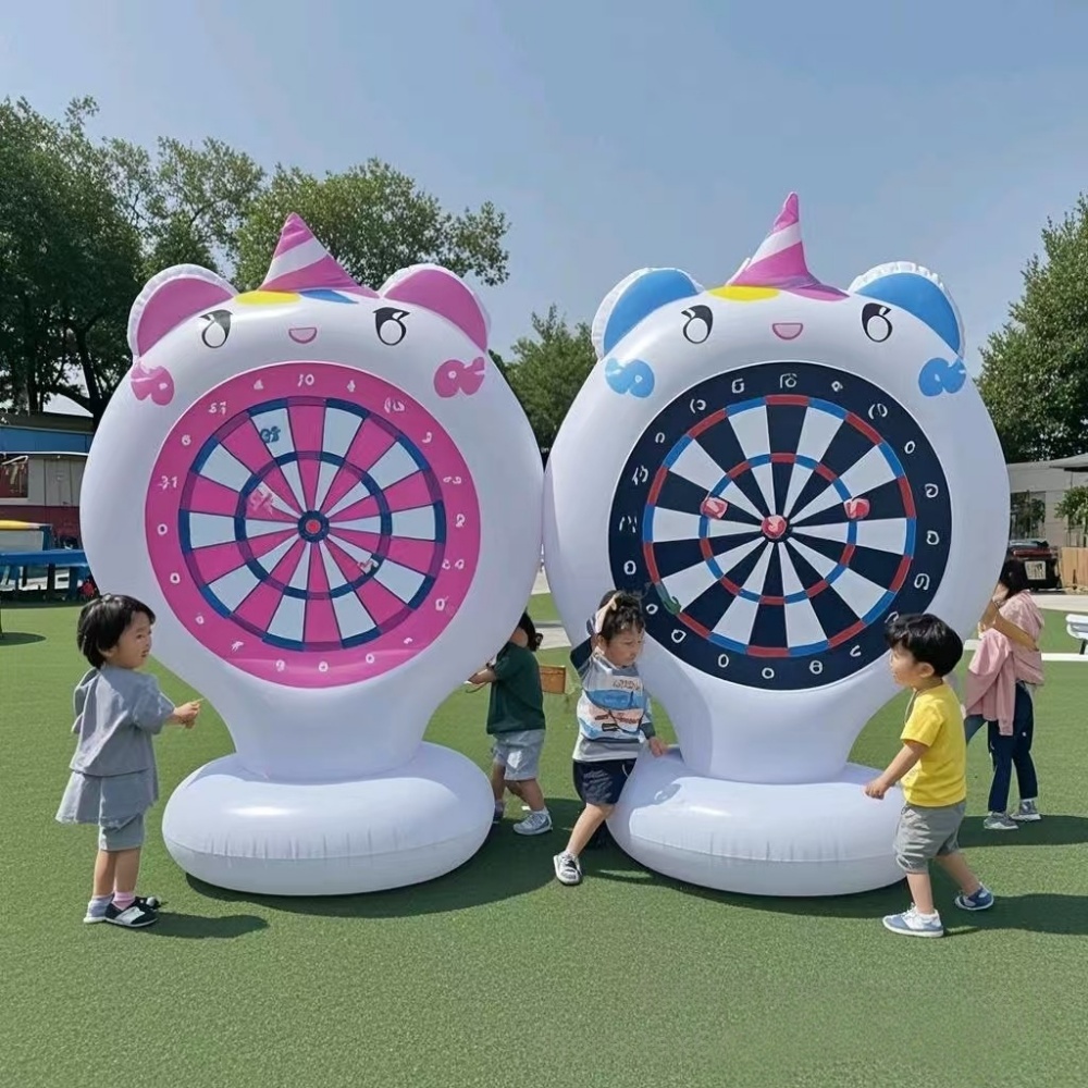Games Garden Party - Надувной Единорог метательная игра мишень липкий