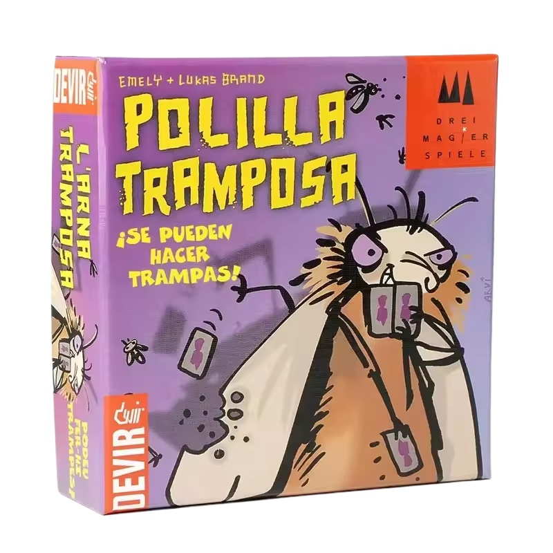 Party Games In Spanish - Настольная игра Spanish Mogel Motte Polilla