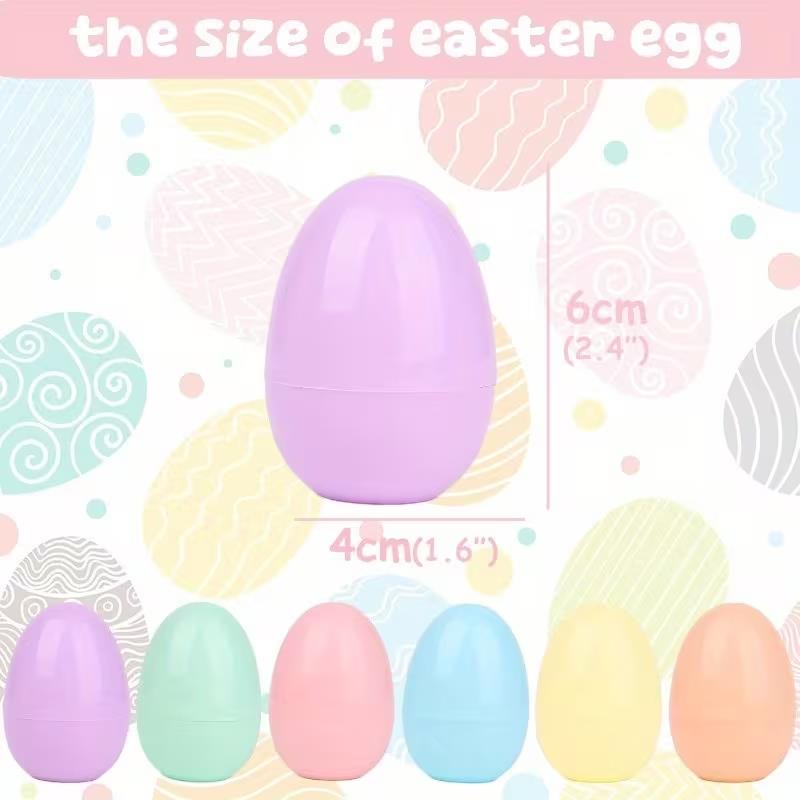 50 шт., цвет макарон, пасхальн – обзор и цена Party Games Easter Egg
