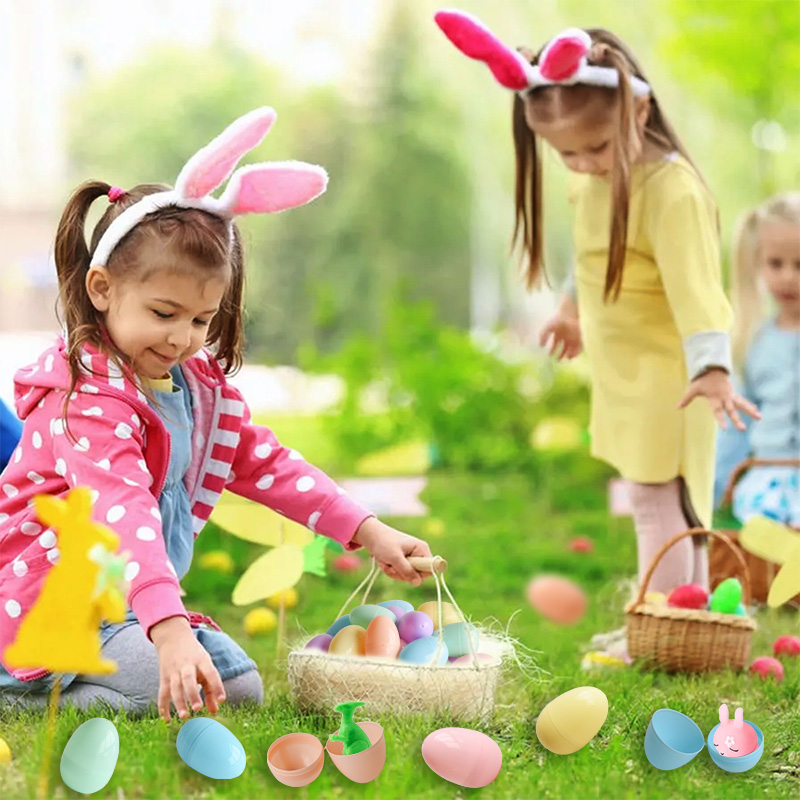 50 шт., цвет макарон, пасхальн – обзор и цена Party Games Easter Egg