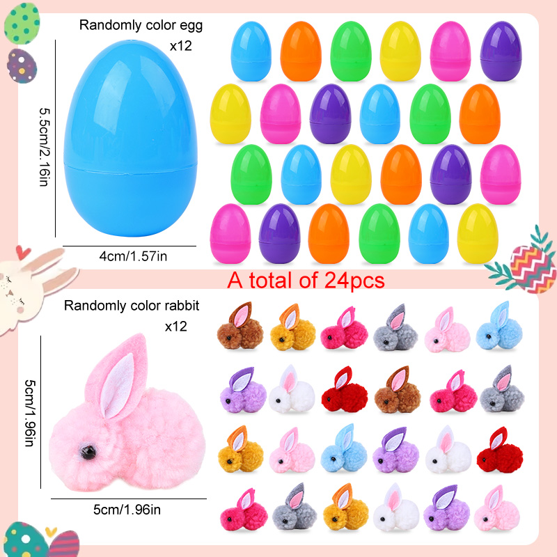 24/48 шт. милое пасхальное яйц – обзор и цена Party Games Easter Egg